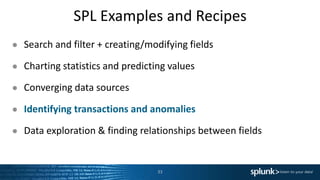 Power of Splunk Search Processing Language (SPL) | PPTX