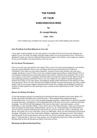 Power Of Subconscious Mind PDF Download.pdf