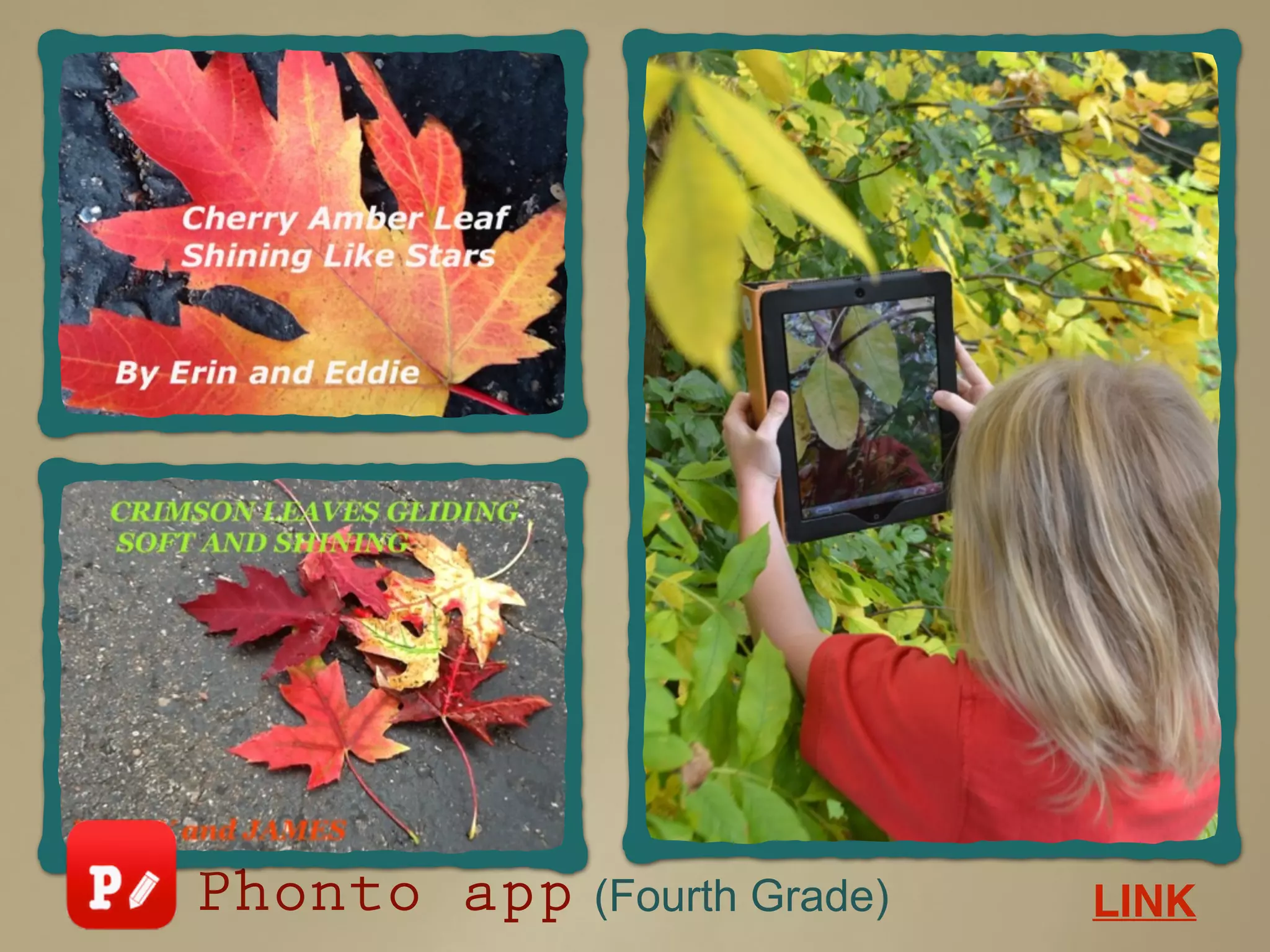 Phonto app LINK(Fourth Grade)
 