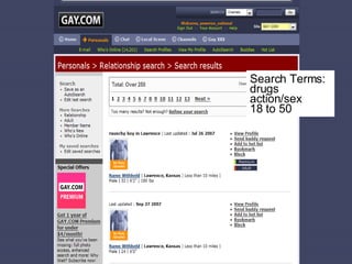 Search Terms: drugs action/sex 18 to 50 