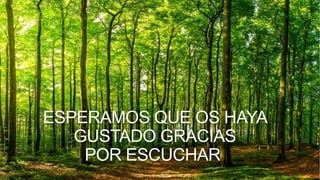 ESPERAMOS QUE OS HAYA
GUSTADO GRACIAS
POR ESCUCHAR
 