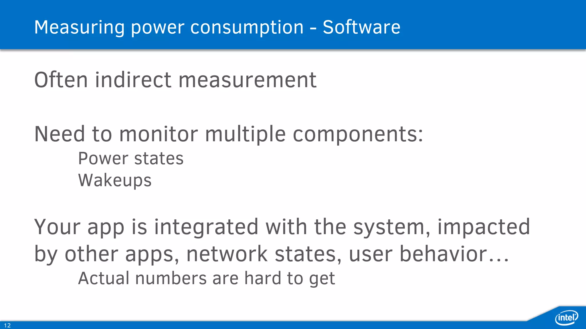 Analyzing Network traffic from your application
Android Network Monitor
Charles Proxy
AT&T Application Resource Optimizer
 