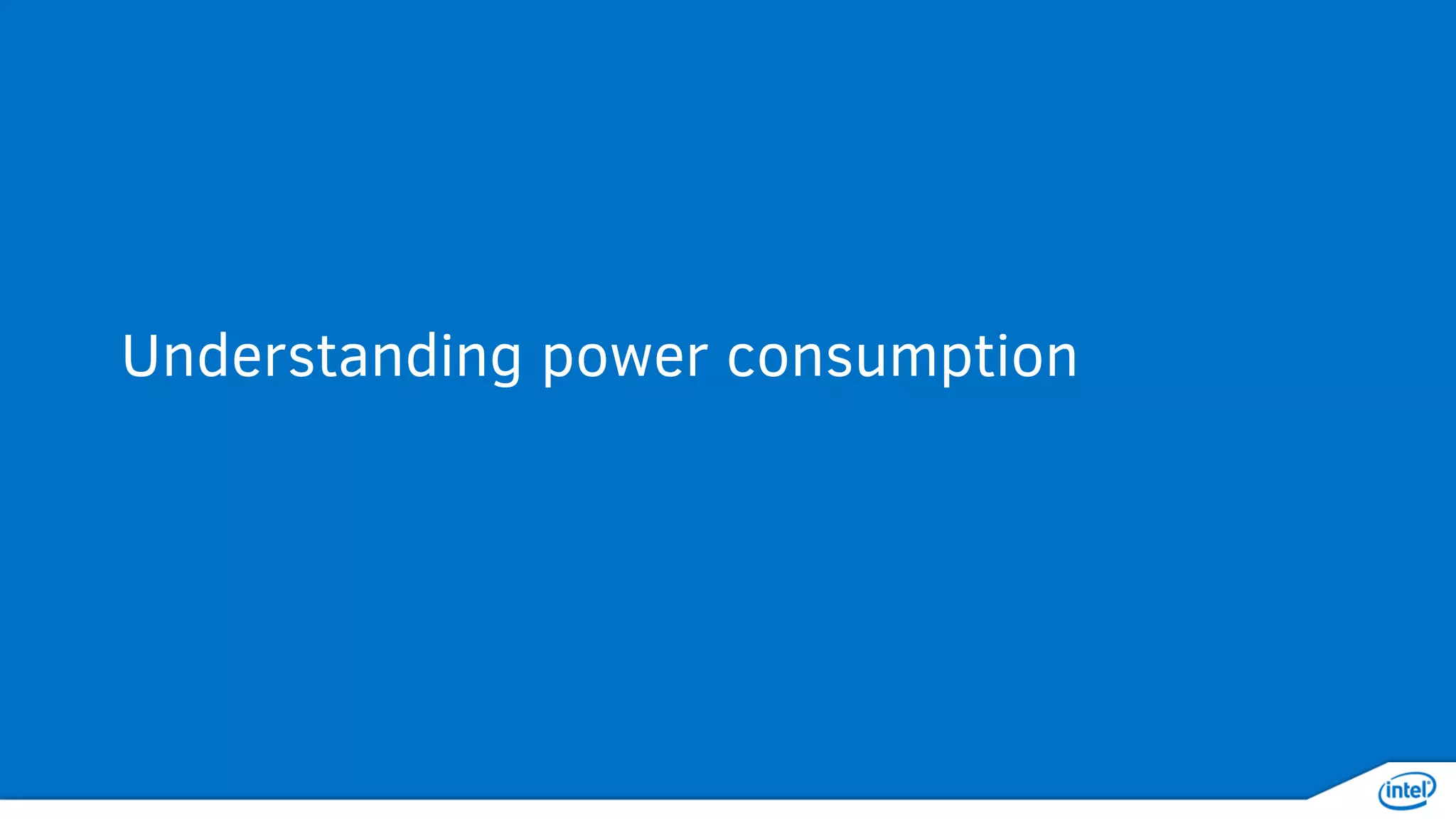 Power Management – by the OS
Specific applications lifecycle
 E.g. pausing applications not in foreground.
 Project Volta
 Doze Mode
 …
but applications can always easily ruin the battery life of Android devices.
 