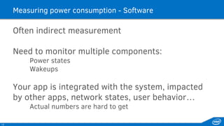 Analyzing Network traffic from your application
Android Network Monitor
Charles Proxy
AT&T Application Resource Optimizer
 