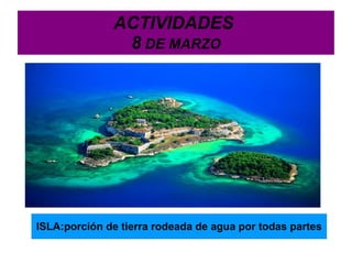 ACTIVIDADES  7 DE MARZO Composición del suelo SUELOS SILÍCEOS SUELOS ARCILLOSOS SUELOS  CALCÁREOS SUELOS VOLCÁNICOS 