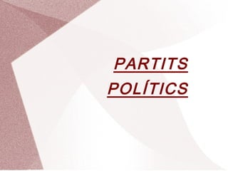PARTITS POLÍTICS 