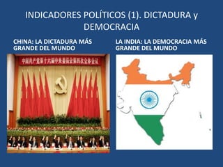 INDICADORES CULTURALES (3). LAS MUJERES Y EL PODER. Fuente: PUND