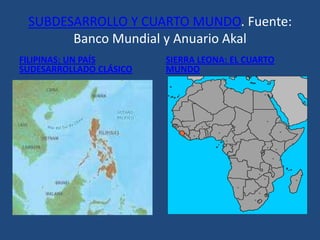 TREMENDAS DESIGUALDADES SOCIALES