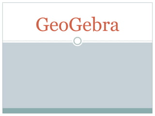 GeoGebra 