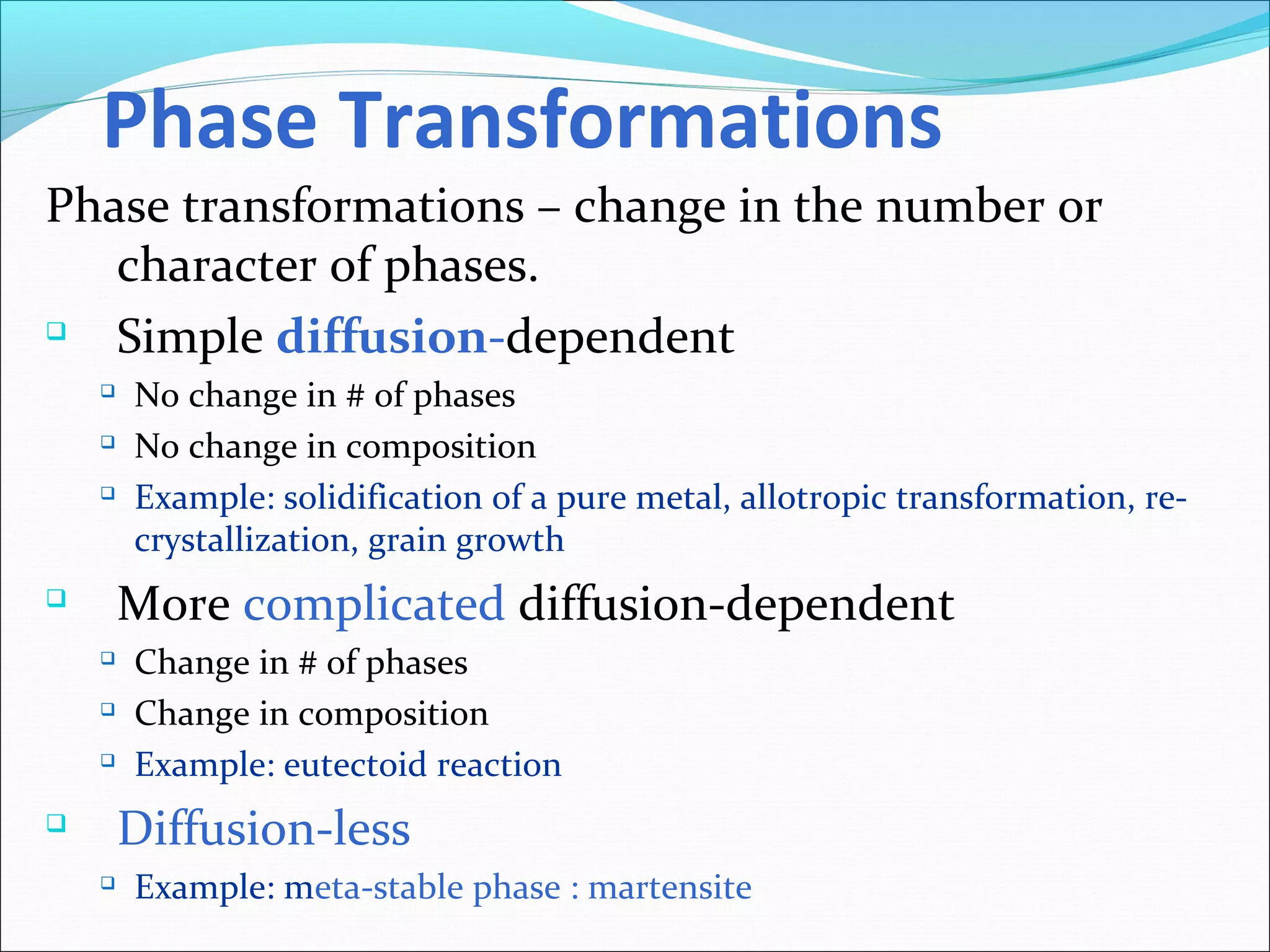 Phase Transformations In Metals Power piont ch2 phase-transformation-in-metals (1) | PPT