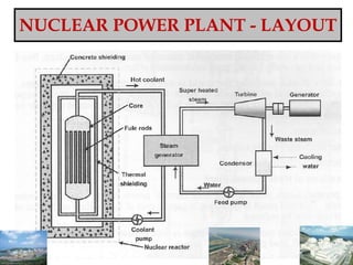 NUCLEAR POWER PLANT - LAYOUT
 