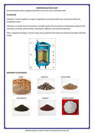 Diffusional Interception Power plant chemistry by ramesh | PDF