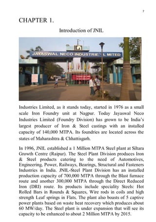 Jnil Power plant project | DOCX