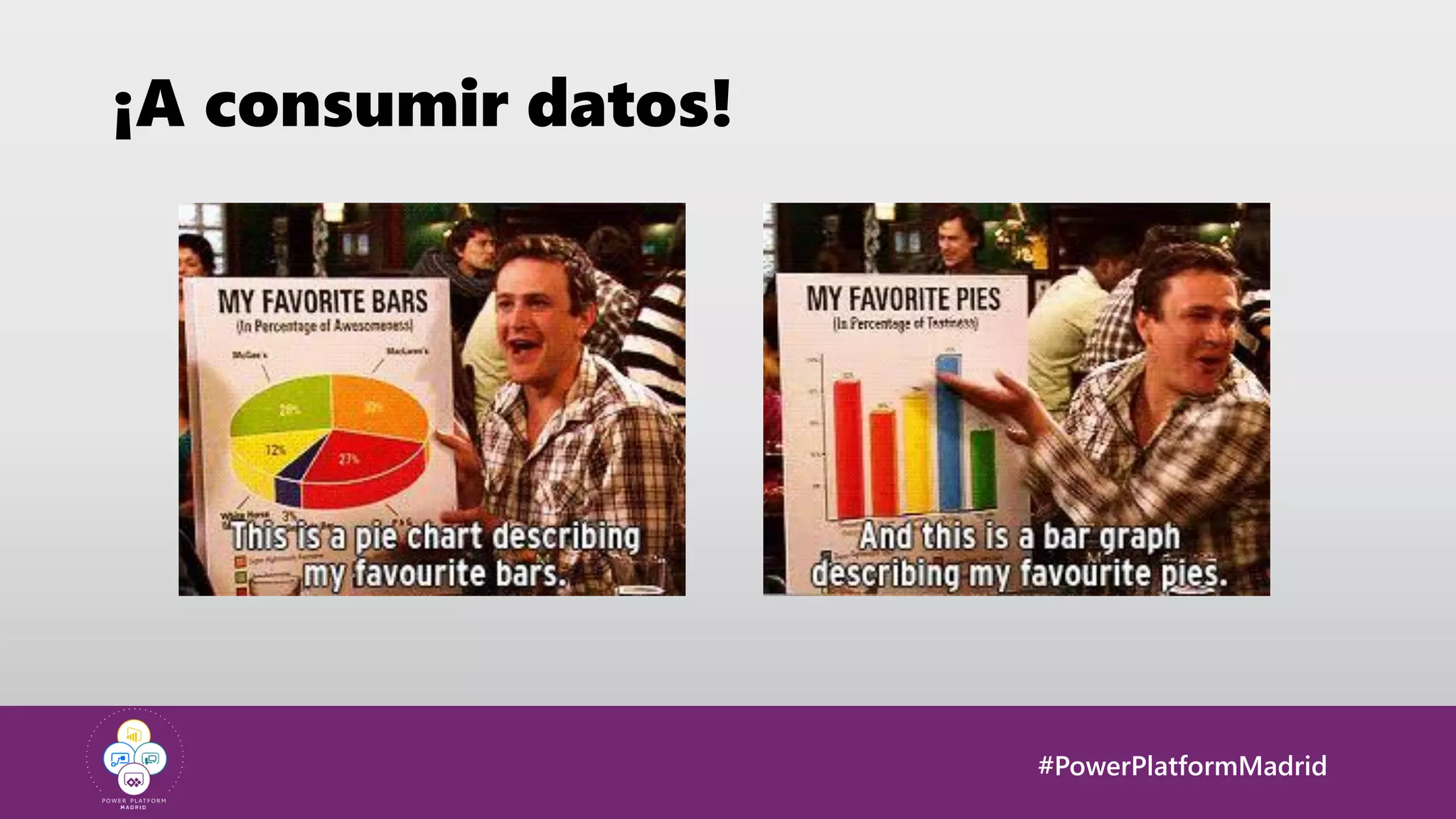 #PowerPlatformMadrid
¡A consumir datos!
 