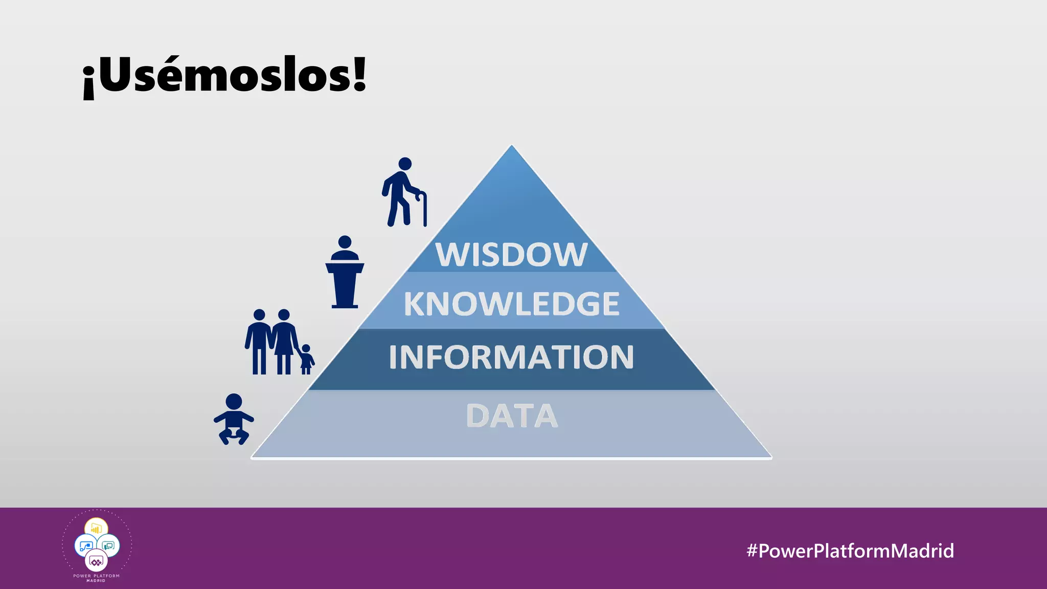 #PowerPlatformMadrid
¡Usémoslos!
 