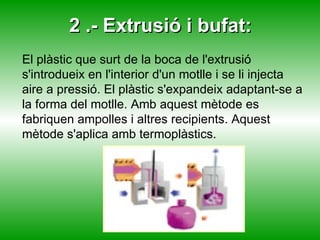 ʴǱپè:   D’alta densitat (HDPE)  és dur, fràgil, rígid i té més resistència al trencament i pot resistir temperatures properes als 100 º C. És un plàstic molt resistent a l'atac d'àcids pel que s'empra per a fabricar dipòsits, canonades i envasos de qualsevol tipus. També joguines. El de  baixa densitat (LDPE)  és més tou, flexible, menys rígid i admet temperatures properes als 70 º C.  TERMOPLÀSTICS Es fabriquen bosses, cablejat elèctric, envasos i embalatge . 