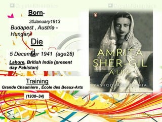 30January1913
Budapest , Austria -
Hungary
5 December 1941 (age28)
Lahore, British India (present
day Pakistan)
Training
Grande Chaumiere , École des Beaux-Arts
(1930–34)
Die
d
Born-
 