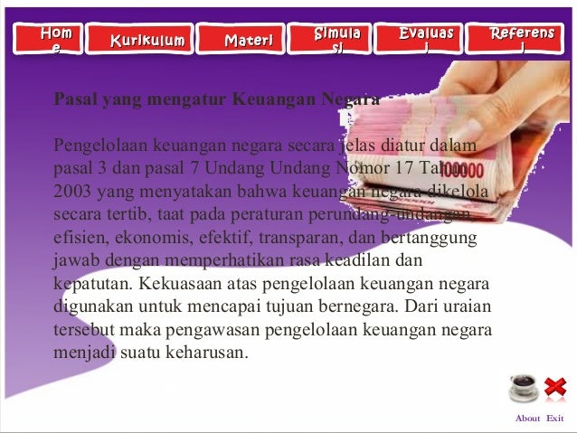 Pasal Pasal Yang Mengatur Keuangan Negara - Ini Aturannya