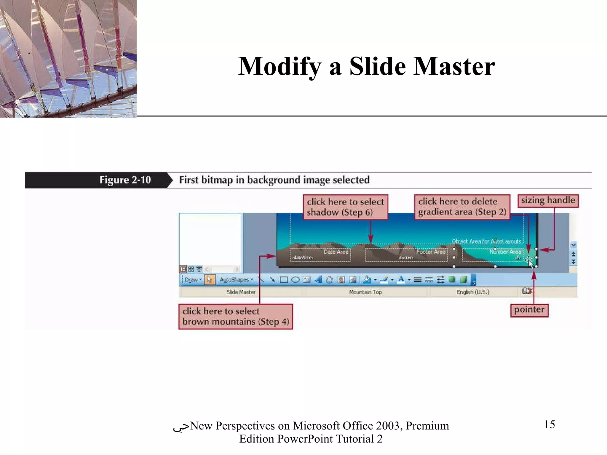 Modify a Slide Master 
