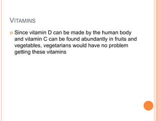 Biology Nutrients PBL