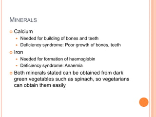 Biology Nutrients PBL