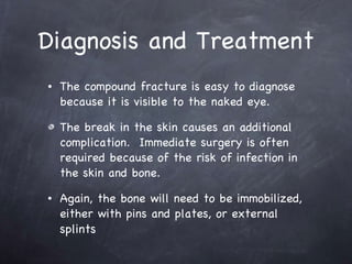 Comminuted, Simple, and Compound Fractures | PPT