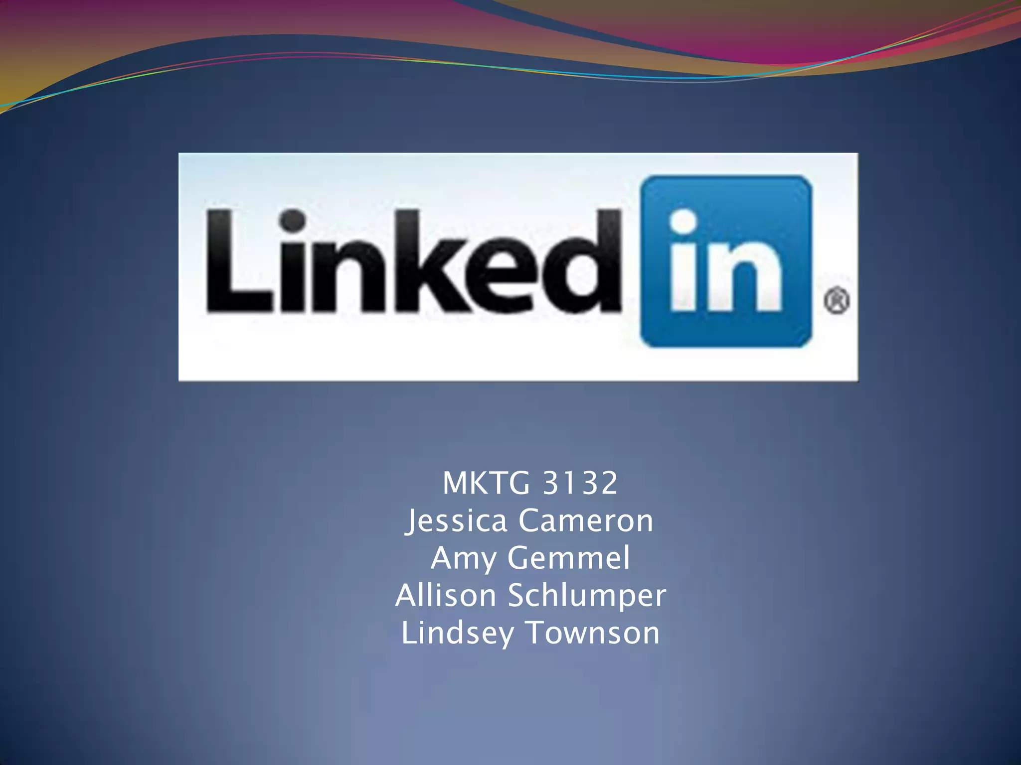 MKTG 3132Jessica CameronAmy GemmelAllison SchlumperLindsey Townson