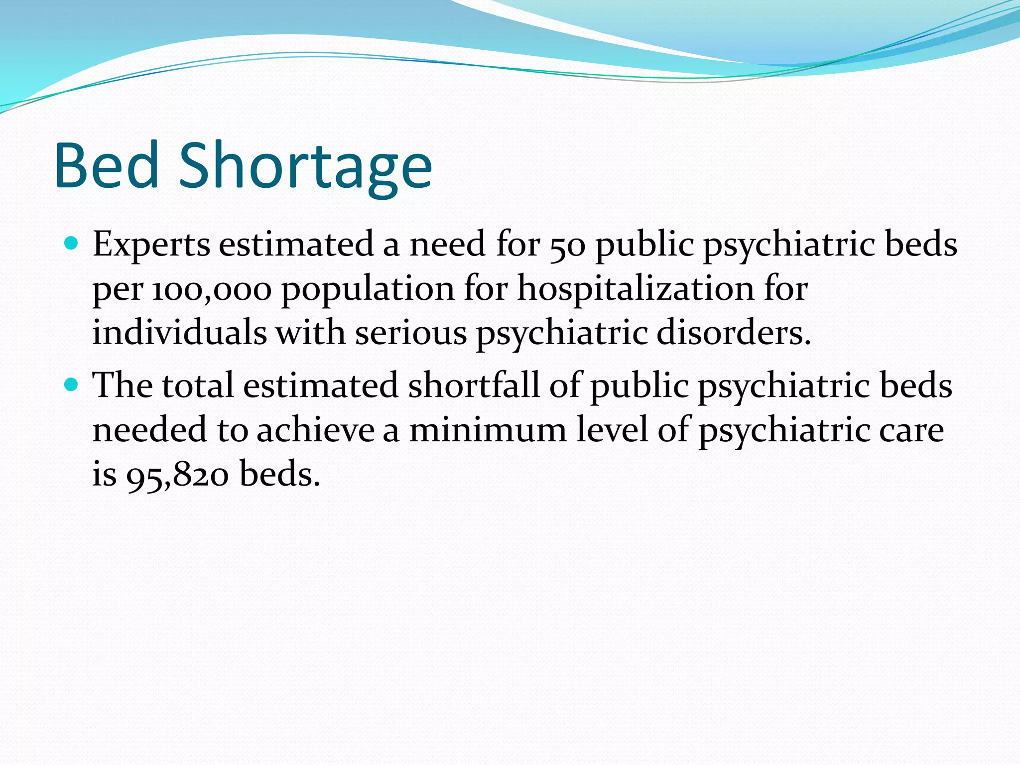 Suicide is the number one cause of premature death among people with schizophrenia, with an estimated 10 percent to 13 percent killing themselves and approximately 40% attempting suicide at least once