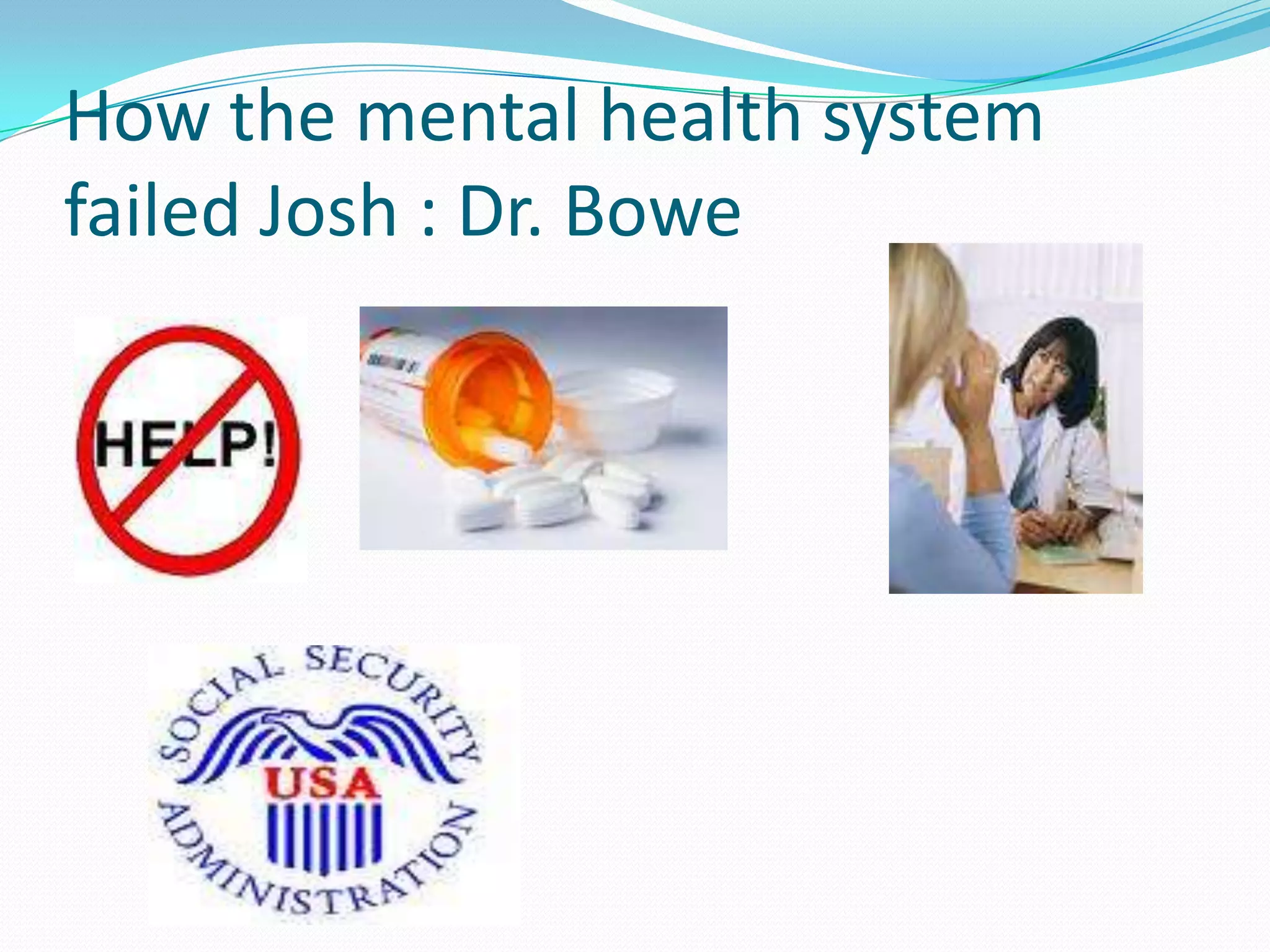 Many of the mentally ill, particularly those who are poor and homeless, are unable to obtain the treatment they need.  Ignored, neglected, and often unable to take care of their basic needs, large numbers commit crimes and find themselves in the criminal justice system. Mental Illness and Prison Cont… Few accommodations are made for the needs of mentally ill prisoners