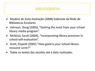  Cronograma do processo de avaliação