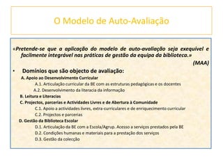 Implicações do Modelo