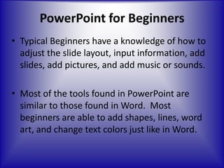 Power point | PPT