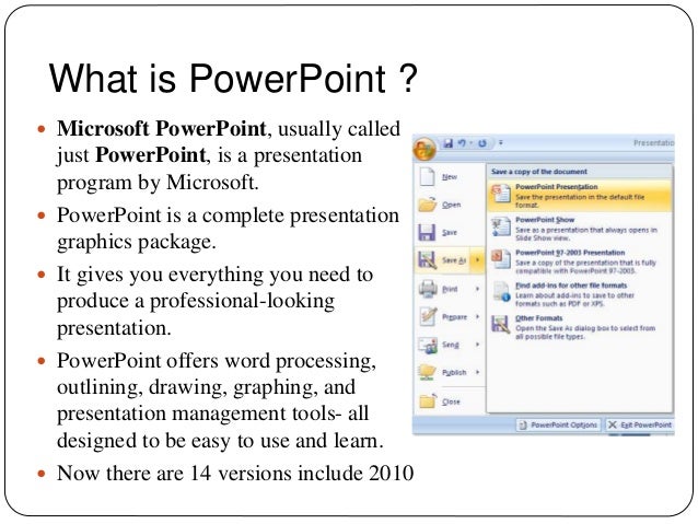 microsoft powerpoint definition