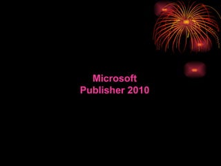 Microsoft Publisher 2010   