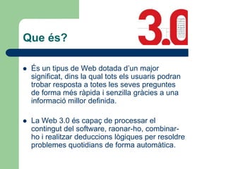 WEB 3.0Esquema de la Web 3.0