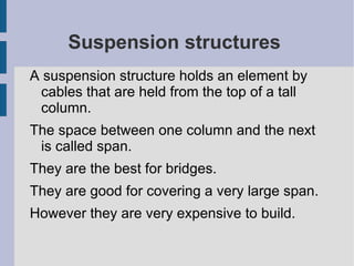 However they are not goodfor very big loads or strong impacts. 