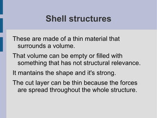 Mass structures 