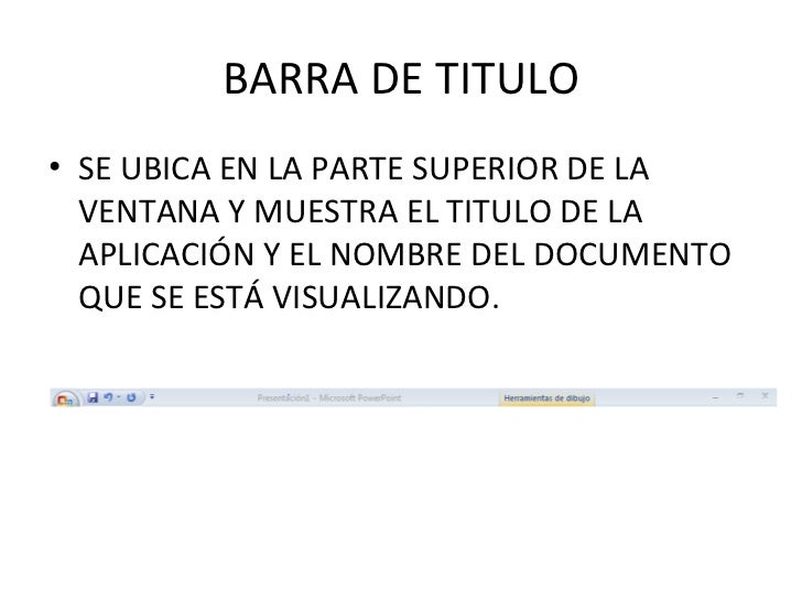 Barra de titulo