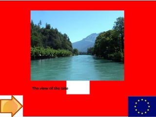 The view of the lake
 