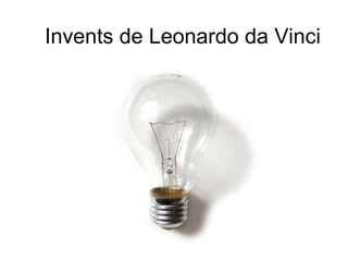 Invents de Leonardo da Vinci 