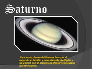 Saturno
 