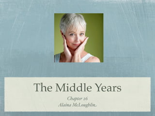 The Middle Years
        Chapter 26
    Alaina McLoughlin
 