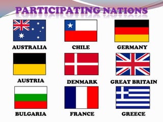 AUSTRALIA    CHILE     GERMANY




 AUSTRIA    DENMARK   GREAT BRITAIN




BULGARIA    FRANCE       GREECE
 