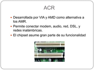 BIOS, CMOS, PILA Y RELOJ, SLOTS DE EXPANSIÓN | PPTX