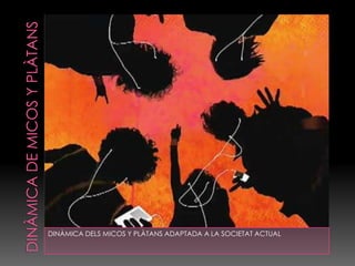 DINÀMICA DELS MICOS Y PLÀTANS ADAPTADA A LA SOCIETAT ACTUAL
 
