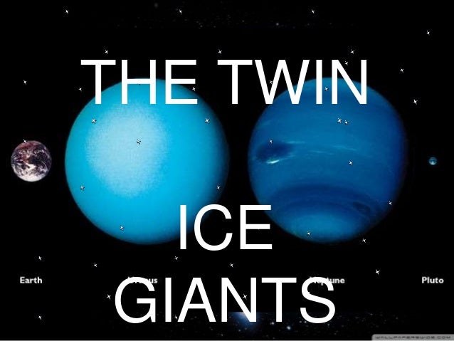 The Twin Planets Uranus And Neptune