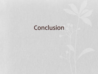 Conclusion
 