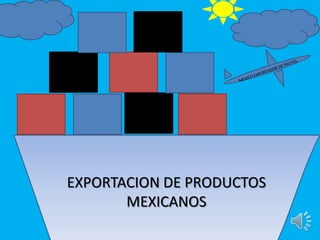 EXPORTACION DE PRODUCTOS
MEXICANOS
 