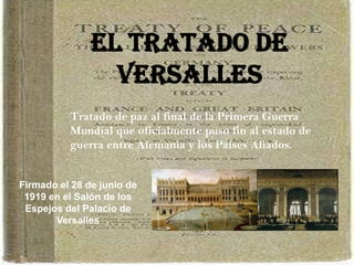 Tratado de Versalles