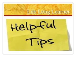 Lifelong Learner | PPTX
